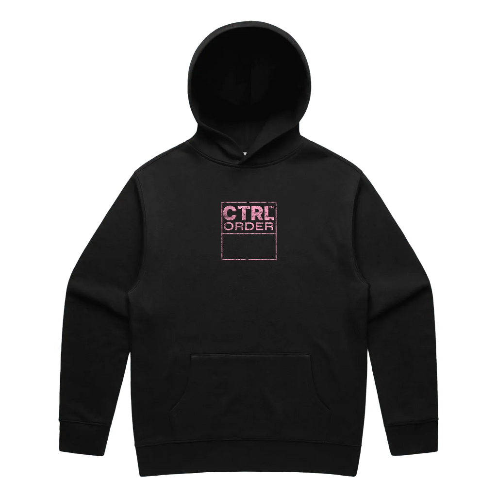 CTRL 026 Pink Edition hoodie front view – premium kids streetwear hoodie Australia